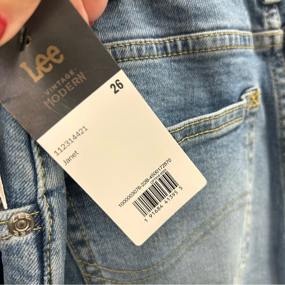 NWT Free People Lee High Rise Pieced Flare Jeans - Picture 4 of 4